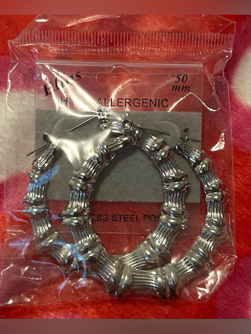 Hypo Allergenic Silver Earrings